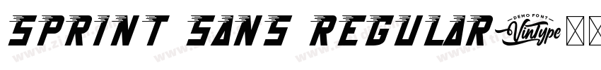 Sprint Sans Regular字体转换